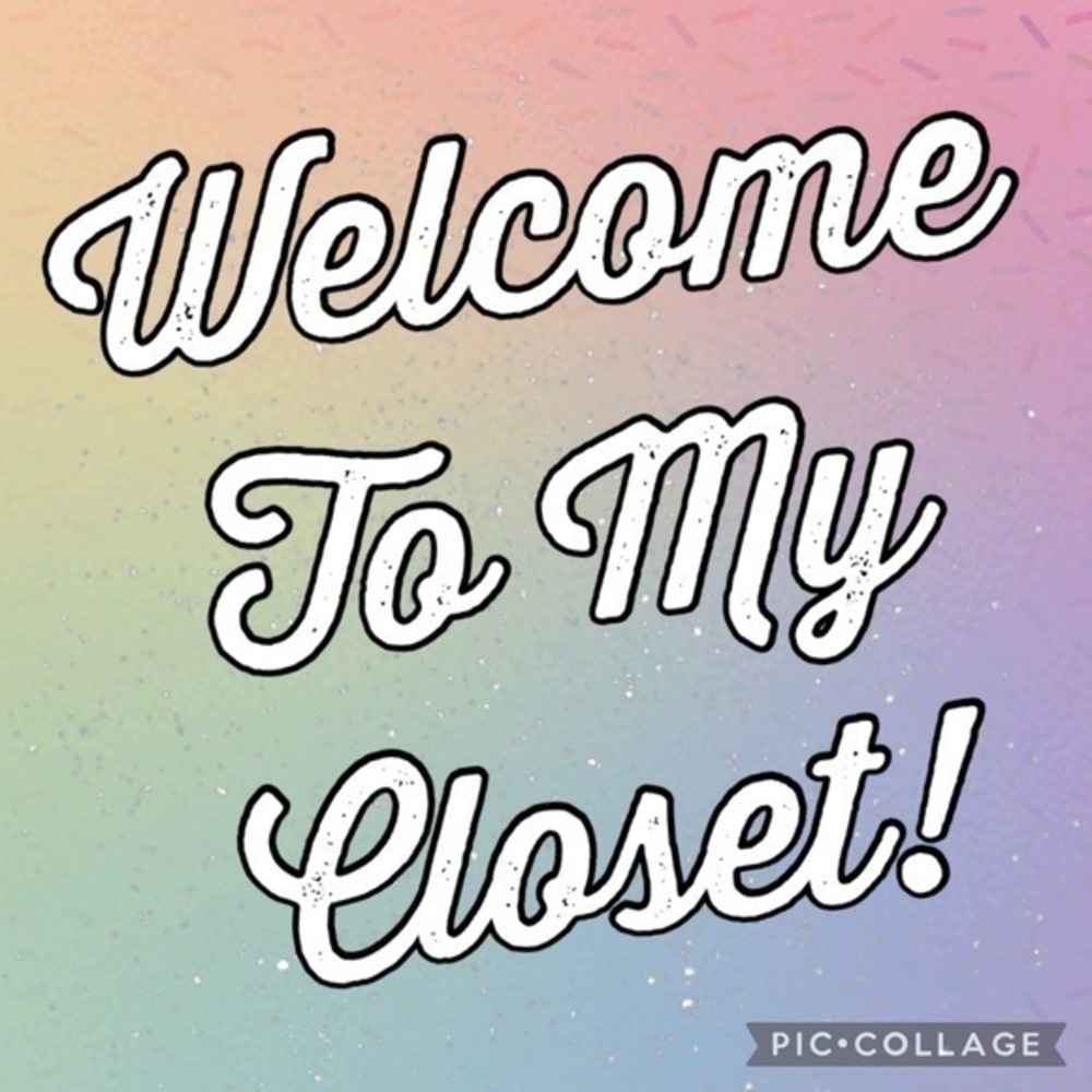 Welcome to my closet!
